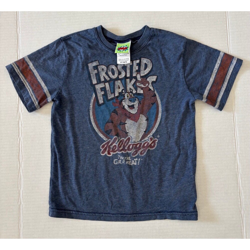 2010 Toddlers 5T Kellogg's Frosted Flakes Shirt Tony The Tiger